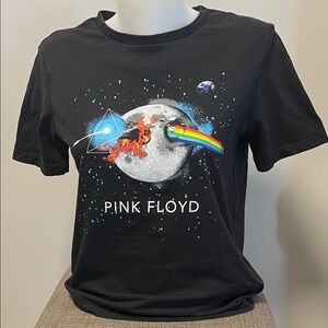 Pink Floyd Black Teen (14-16) Shirt  with Colorful Prism XL
